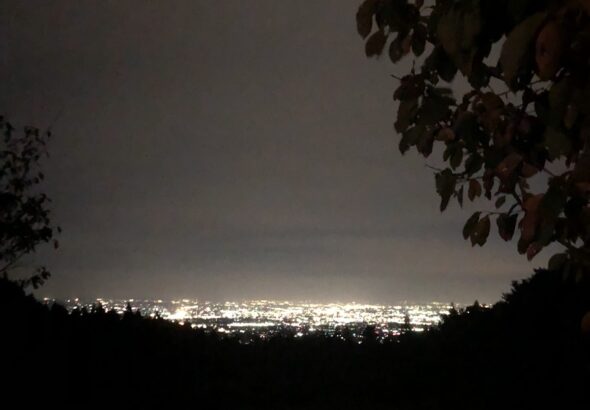 夜景がきれいな群馬県キャンプ場